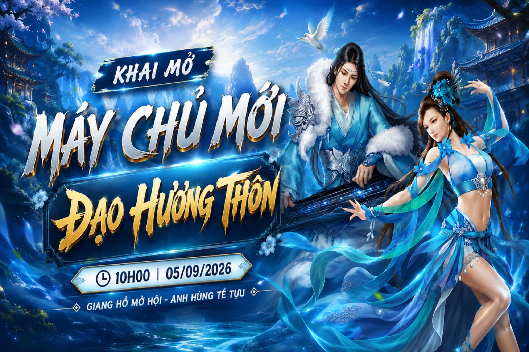 KHAI MỞ MÁY CHỦ MỚI